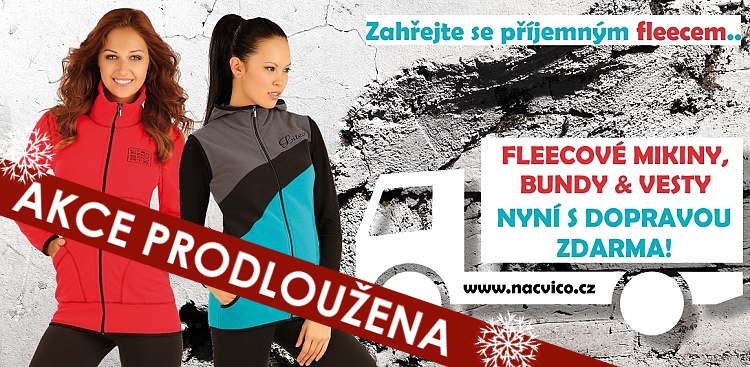 Dámské fleecové mikiny eshop NA CVÍČO